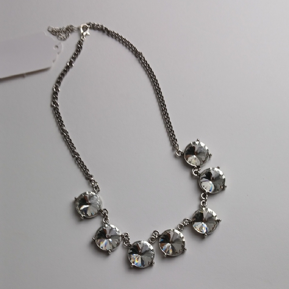 Timeless Silver Crystal Necklace for Formal Occasions
